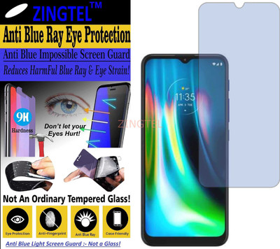 ZINGTEL Impossible Screen Guard for MOTOROLA G9 (Impossible UV AntiBlue Light)(Pack of 1)