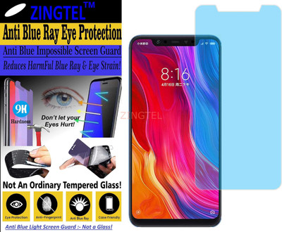 ZINGTEL Impossible Screen Guard for XIAOMI MI 8 PRO (Impossible UV AntiBlue Light)(Pack of 1)