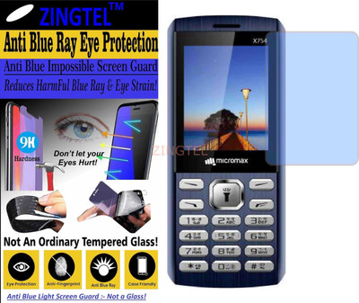 ZINGTEL Impossible Screen Guard for MICROMAX X754 (Impossible UV AntiBlue Light)(Pack of 1)
