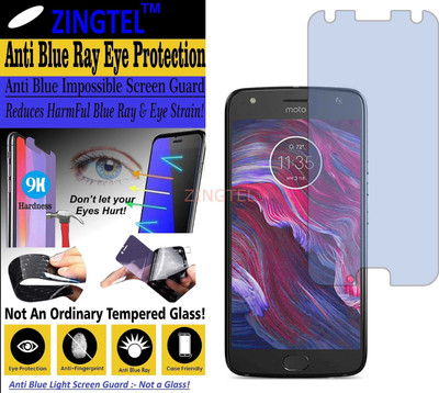 ZINGTEL Impossible Screen Guard for MOTOROLA MOTO X4 4TH GEN (Impossible UV AntiBlue Light)(Pack of 1)