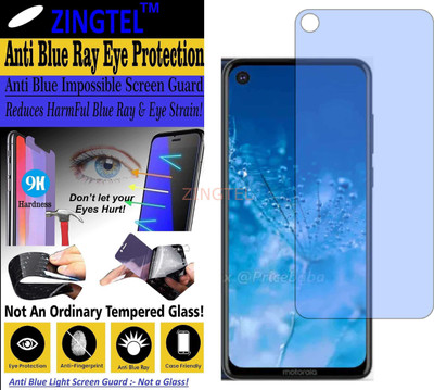 ZINGTEL Impossible Screen Guard for MOTOROLA P40 POWER (Impossible UV AntiBlue Light)(Pack of 1)