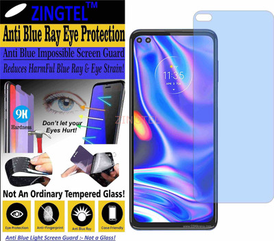 ZINGTEL Impossible Screen Guard for MOTOROLA ONE 5G (Impossible UV AntiBlue Light)(Pack of 1)