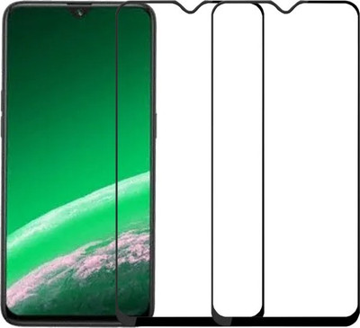 Techforce Edge To Edge Tempered Glass for Vivo Y12S(Pack of 1)