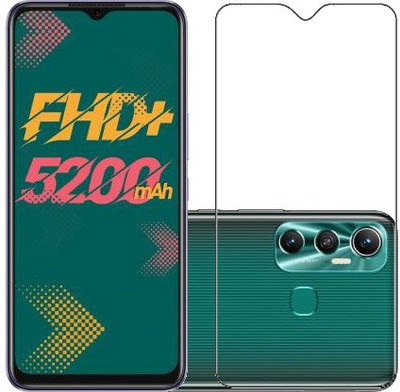 MaxR Tempered Glass Guard for Infinix Hot 11(Pack of 1)