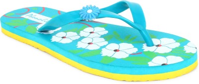 Phonolite Girls Slip On Slipper Flip Flop(Blue , 14-16 Year)