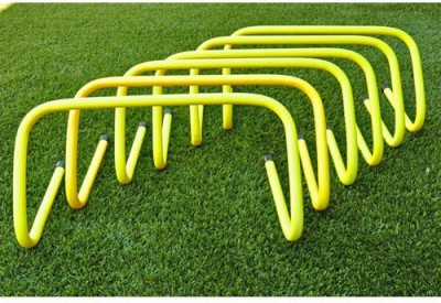 TYF (Polyvinyl Chloride) Speed Hurdles (For Children, Adults Pack of Pack of 6) PVC Speed Hurdles(For Adults, Children Pack of Pack of 6)