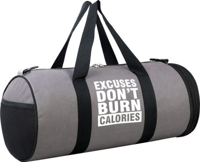 Dmade premium quality sports bag with separate shoe compartment water resistant(Grey, Kit Bag)