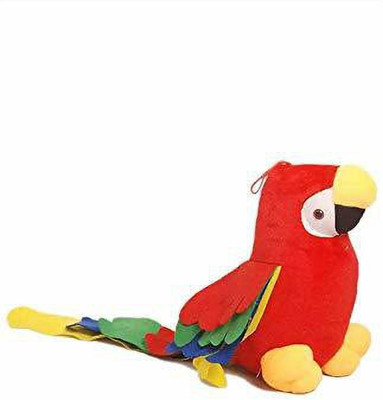Patly Parrot (Soft Toy_20Cm_Multicolor)  - 20 cm(Multicolor)