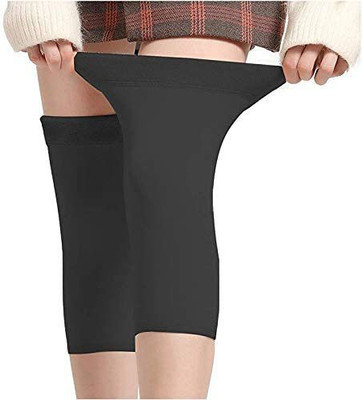 SPEARDUNE Soft & Warm Stretchable Velvet Fleece KNEE CAP Socks for Women (Pack of 1 Pair) Knee Support