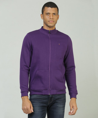 Louis Philippe Sport Full Sleeve Solid Men Sweatshirt