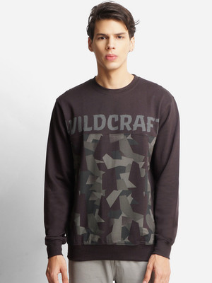 Wildcraft Full Sleeve Graphic Print Men Sweatshirt