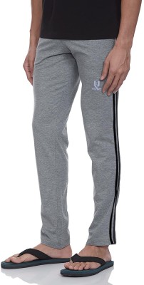 GoFashion Solid Men Silver Track Pants