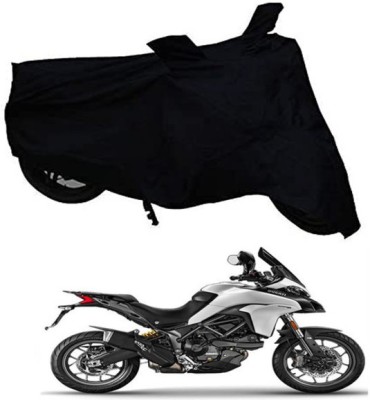 Marker Two Wheeler Cover for Ducati(Multistrada, Black)