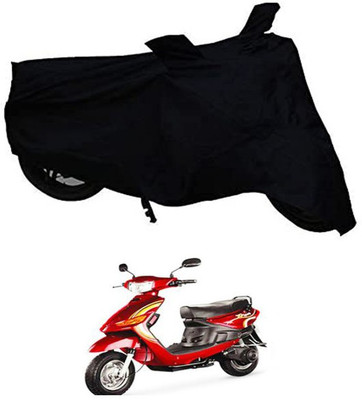 Marker Two Wheeler Cover for Indus(Yo Spark, Black)