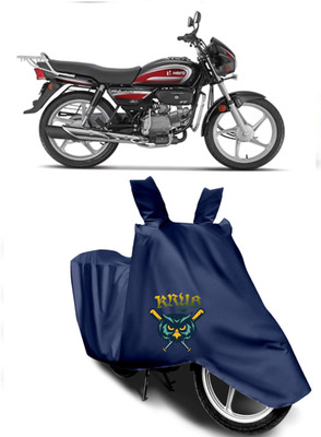 Mdstar Waterproof Two Wheeler Cover for Hero(MotoCorp Splendor Plus, Blue)