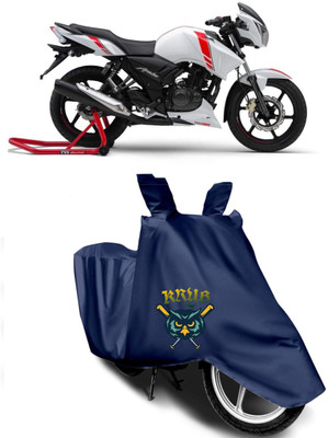KRYB Waterproof Two Wheeler Cover for TVS(Blue)