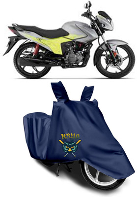 AUTOCAD Waterproof Two Wheeler Cover for Hero(Glamour i3s, Blue)