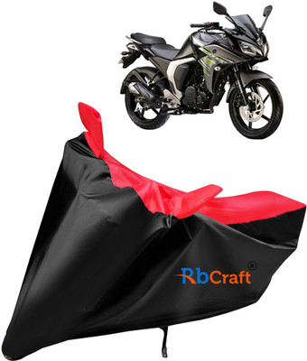 Rbcraft Waterproof Two Wheeler Cover for Yamaha(Fazer, Red, Black)