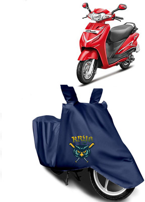 AutoGalaxy Waterproof Two Wheeler Cover for Hero(Duet, Blue)