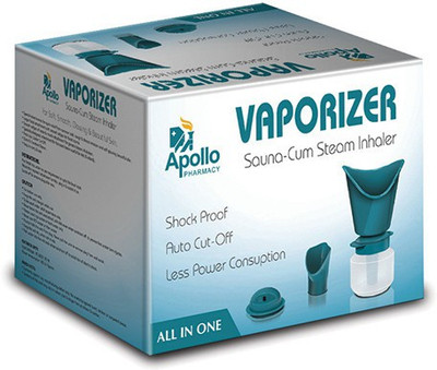 Apollo Pharmacy Steam Inhaler Vaporizer(White, Green) Apollo Pharmacy Steam Inhaler Vaporizer(White, Green)