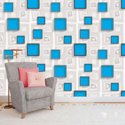 BPDESIGNSOLUTION Vinyl Classics Multicolor Wallpaper(L x W: 244 cm x 41 cm)