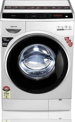 IFB 8.5 kg Steam Wash, Pet Hair Removal, O2 Bubble Wash and 95 C Hygiene Wash Fully Automatic Front Load Silver  (Senator Smart Touch SX 8514)