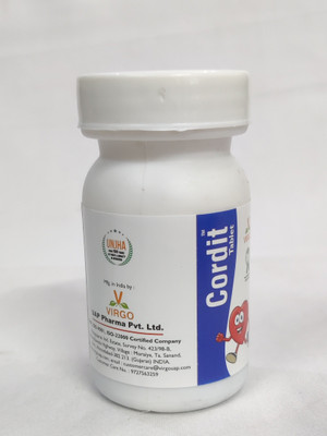 Virgo Cordit Tablet | Useful for protect heart against major risk factor(Pack of 2, 60 Tablets)