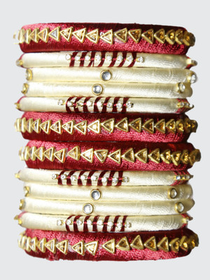 dishu Dori, Plastic Bangle Set(Pack of 12)