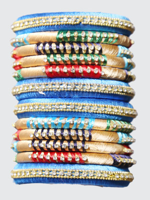 dishu Dori, Plastic Bangle Set(Pack of 12)