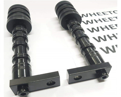 WHEETOYKART Premium Quality Heavy Long Length Black R15 v3 Frame Slider (Set of 2) Bike Crash Guard(Yamaha)