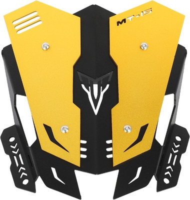 ranarc METAL VISOR MT15 GOLD Bike Windshield