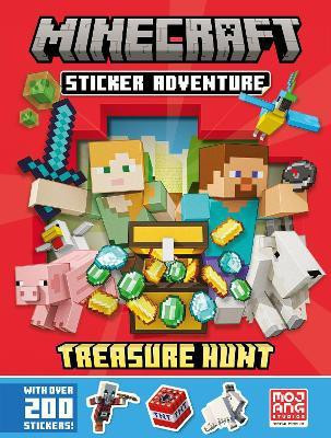 Minecraft Sticker Adventure: Treasure Hunt(English, Paperback, Mojang AB)