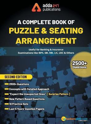 A Complete Book of Puzzle & Seating Arrangement 2500+ Question(English, Paperback, Adda247)