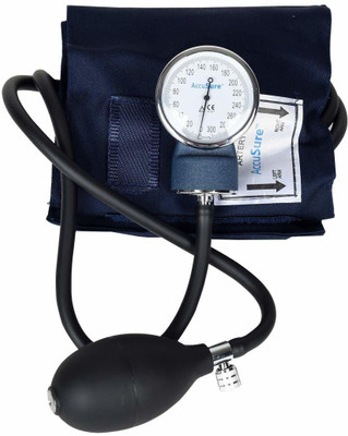 AccuSure YV-MODEL Aneroid Sphygmomanometer Dial Bp Monitor(Black)