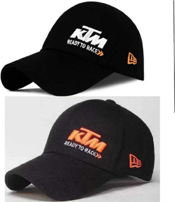 RD YTR Solid, Embroidered, Self Design Sports/Regular Cap Cap(Pack of 2)
