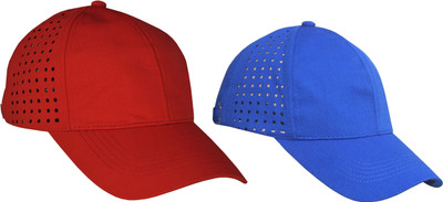 Atabz Solid Sports/Regular Cap Cap(Pack of 2)