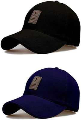 aspx Solid Sports/Regular Cap Cap(Pack of 2)