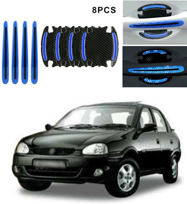 PRTEK Sticker & Decal for Car(Blue, Black)