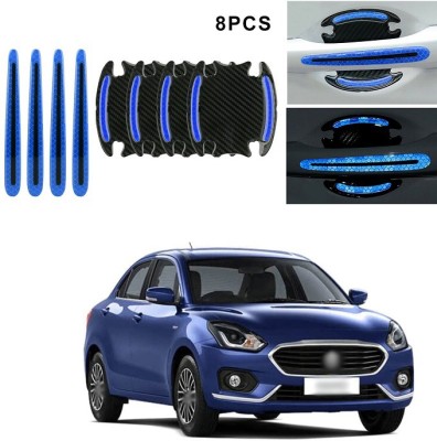 PECUNIA Plastic Car Door Guard(Blue, Pack of 8, Maruti, Universal For Car)
