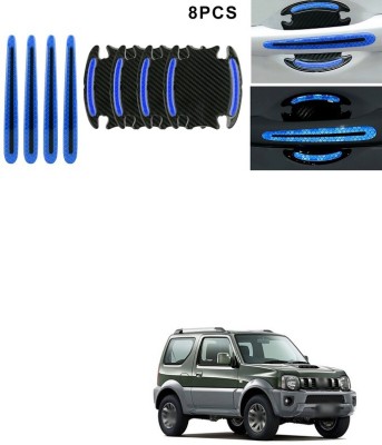 PECUNIA Plastic Car Door Guard(Blue, Pack of 8, Maruti, Universal For Car)