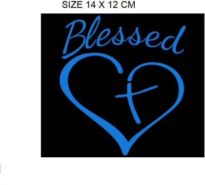 SARVAVIDYA Sticker & Decal for Car & Bike(Blue)