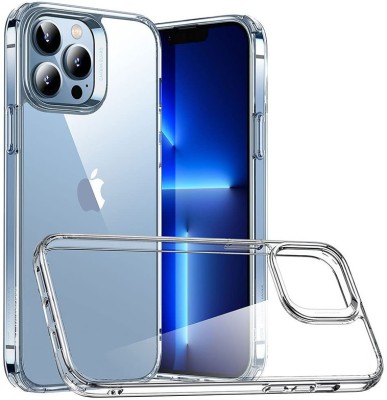 realtech Back Cover for Apple iPhone 13 Pro Max (6.7 Inch)(Transparent, Hard Case, Pack of: 1)