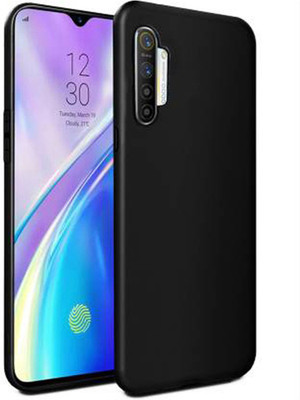 Axzu Back Cover for Realme XT,X2(Black, Camera Bump Protector, Pack of: 1)
