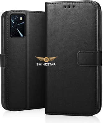 SHINESTAR. Back Cover for Oppo A16(Black, Pack of: 1)