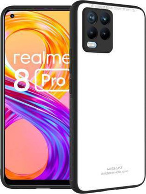 Nice Assoseries HUB Back Cover for Realme 8 Pro, Realme 8 4G(White, Grip Case)