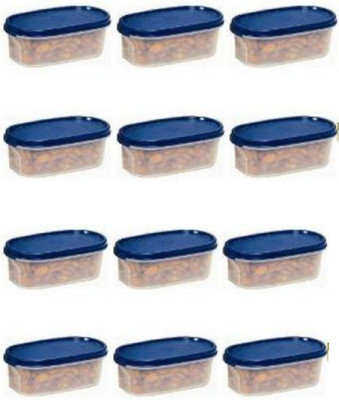 Signoraware Plastic Utility Container  - 500 ml(Pack of 12, Blue)