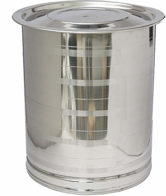 Suncity Steel Grocery Container  - 42 L(Silver)