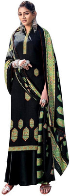 Rosaniya Wool Printed Salwar Suit Material