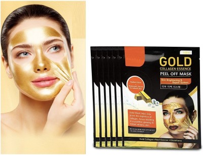 REIMICHI New Naturals collagen essence golden peel off mask for women and men(162 ml)