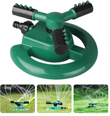 jamunesh 3 Arm 360 Degree Sector Rotating Water Sprinkler Garden Pipe Hose Irrigation 1 L Hose-end Sprayer(Pack of 1)